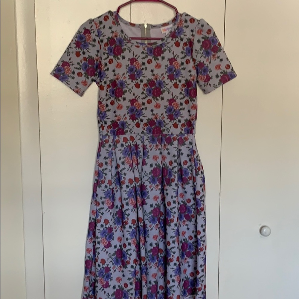 LAST CHANCE LulaRoe Amelia Floral Dress